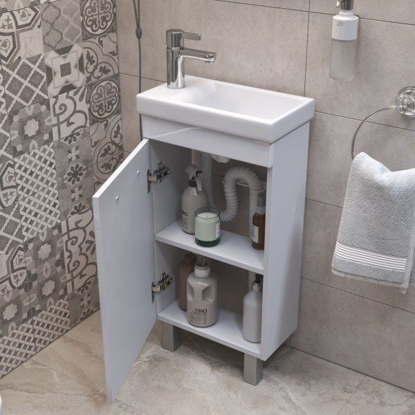 Тумба VIGO Plaza под раковину Plaza 400-1-0 (Миранда) (tn.PLA.MIR.40.1D)