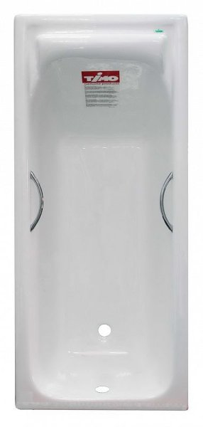 Чугунная ванна Timo Tarmo 170x75 с ручками