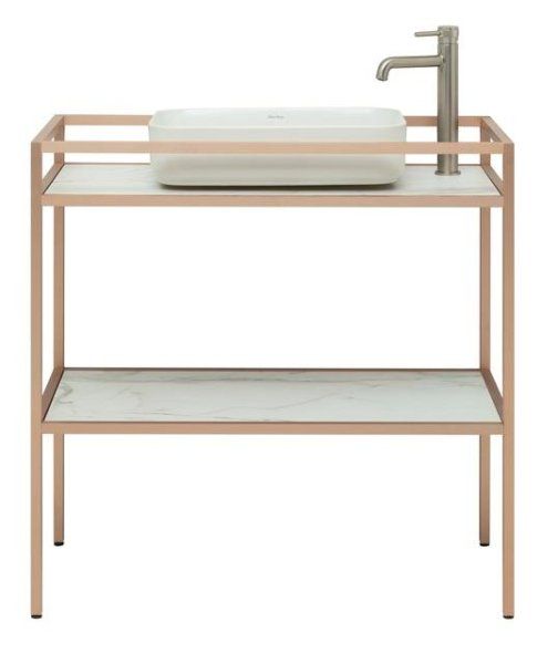 Консоль под раковину Allen Brau Liberty 90 1.33004.60 медь браш