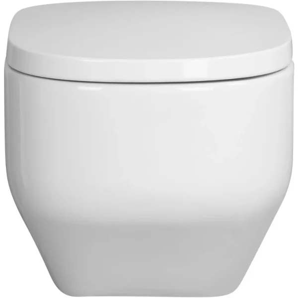 Унитаз подвесной Abber Rechteck AC1218 безободковый, торнадо, с сиденьем микролифт, белый