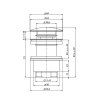 Донный клапан M&Z ACS40078 черный