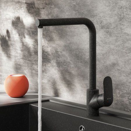 Смеситель Am.Pm Like F8005022 для кухонной мойки, черный