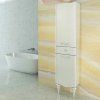 Шкаф-колонна COMFORTY "Монако-40" левая белый глянец