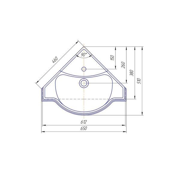 Комплект мебели для ванной Бриклаер КАНТРИ 60K, бежевый