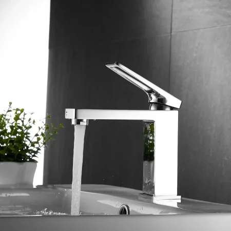 Смеситель для раковины Shevanik S6801, хром