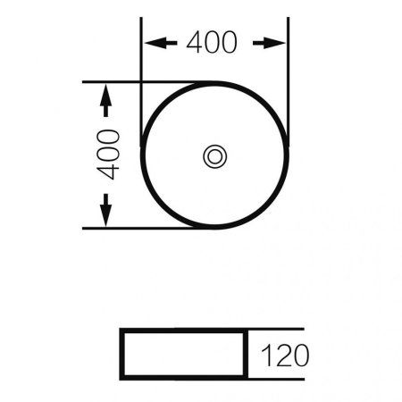 Раковина Grossman GR-3013OLM 40 светло-зеленая матовая
