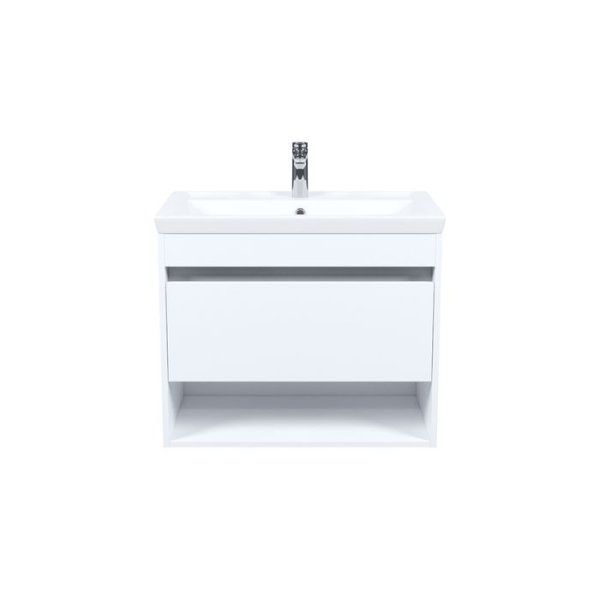 Тумба с умывальником, подвесная, с нишей, 70 см, белый, Zodiac X, IDDIS, ZDX70WNi95K подходит умыв. 4077000i28