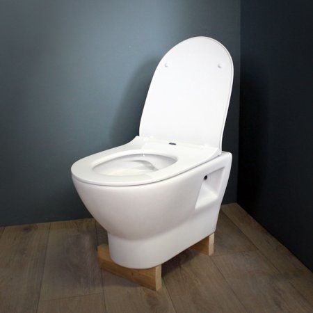 Унитаз подвесной Teymi Ritta безободковый, сиденье микролифт T40809