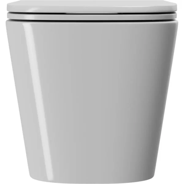 Унитаз подвесной Point Ника PN41081 безободковый, с сиденьем микролифт, белый