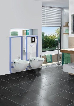Комплект Jacob Delafon Escale E1306-00 + Система инсталляции для унитазов Grohe Rapid SL