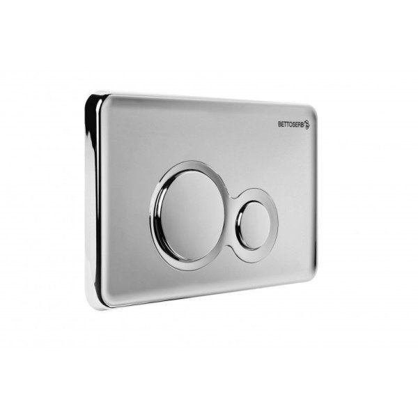 Инсталляция BETTOSERB Sava Free Standing+клавиша смыва DUO хром матовый/хром глянец (SFS40006463)