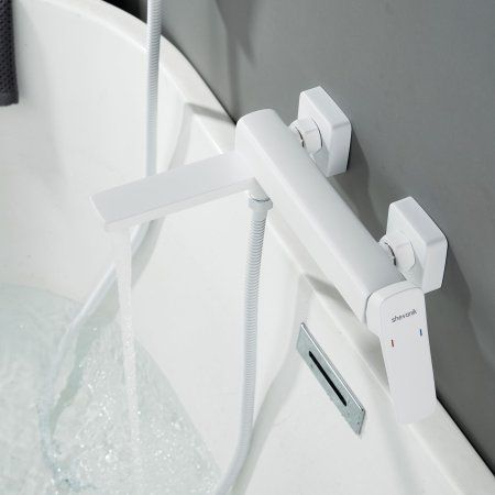 Смеситель для ванны Shevanik S9SC95QY2CTA, Белый