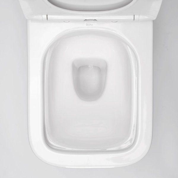 Подвесной унитаз REA RAUL RIMLESS белый REA-C9660