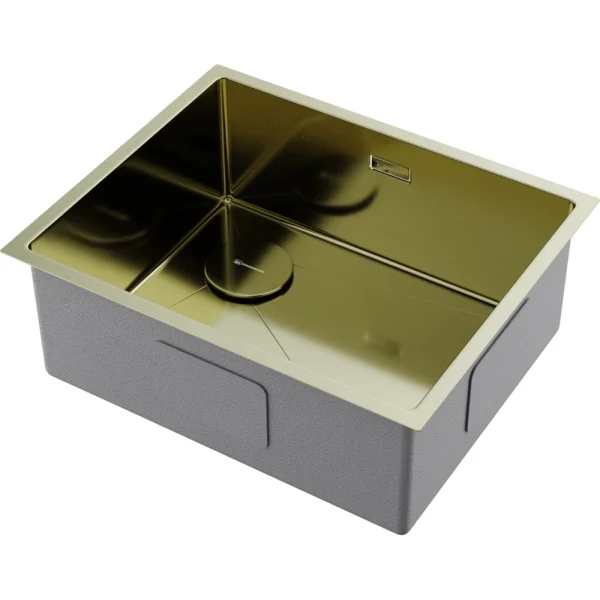 Кухонная мойка Omoikiri Taki 54-U/IF-L-LG Side SF 4997475 54x44 см, светлое золото