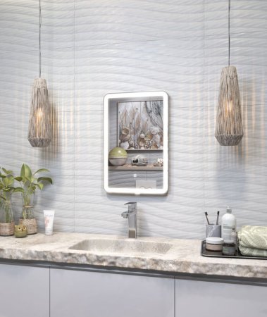 Зеркало Vigo Flam Classic 40 с подсветкой