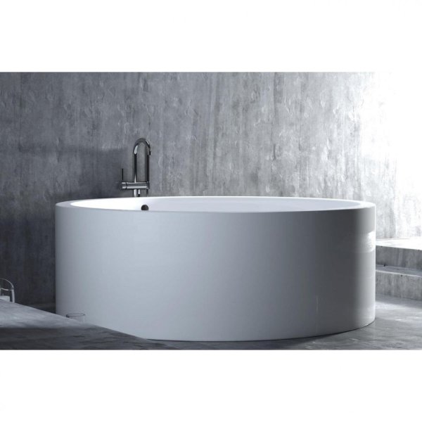 Ванна Salini Isola 101111M 200х200 белый матовый