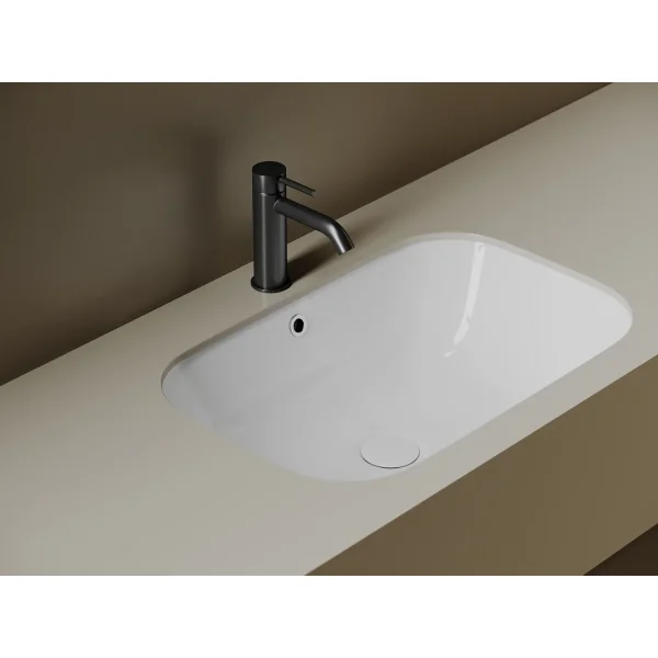Раковина Ceramicanova Era CN15007 61,5x40,5 см, встраиваемая снизу, белый