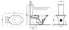 Унитаз-компакт Hatria Sculture YXZ401