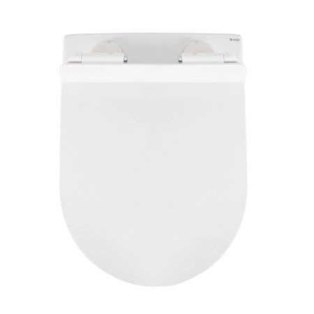 Унитаз подвесной безободковый белый с сиденьем с микролифтом BOND F01-10
