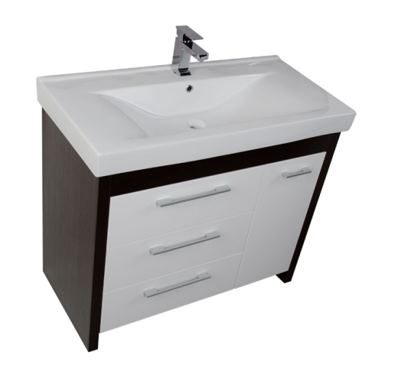 Тумба под раковину Aquanet Тиана 00172680 100 венге