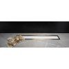Душевой лоток Pestan Confluo Premium Line White Glass Gold 750 13100123 матовый хром/золото