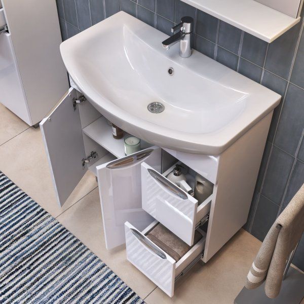 Тумба VIGO Callao под раковину Callao 800-2-2 (Балтика) (tn.CAL.BAL.80.2D.2Y)