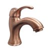 Смеситель для раковины Webert Aurora AU830102060, медь