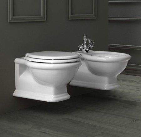 Унитаз подвесной Simas Lante LA18bi rimless белый