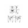Система инсталляции Grohe Rapid SLX 39603000 для подвесного унитаза