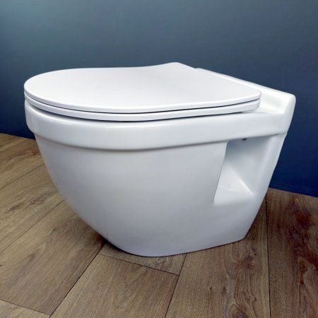 Унитаз подвесной Teymi Vitra Pro сиденье микролифт T40806