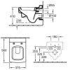 Унитаз подвесной Villeroy & Boch Memento 562810R1