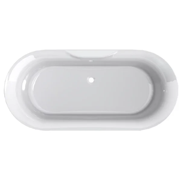 Ванна из литьевого мрамора Astra-Form Монако 01010030 174x80 см, отдельностоящая, белый