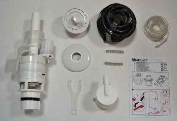 Кнопка смыва AlcaPlast  MPO10 белая