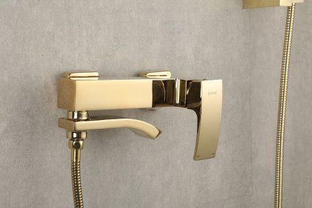 Смеситель для ванны Gappo G3207-3, однорычажный, золото