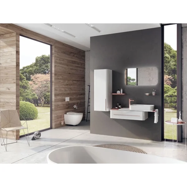 Кнопка смыва Creavit Spa GP700100 для инсталляции, белый