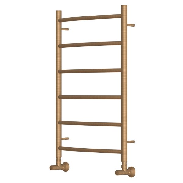 Полотенцесушитель водяной Point Афина PN04158BR П6 50x80 бронза