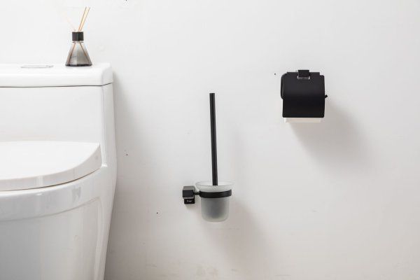 Ершик для унитаза подвесной Frap F30610-6, черный