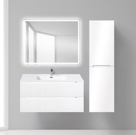 Тумба с раковиной BelBagno Etna ETNA-1000-2C-SO-BO-P 100 Bianco Opaco