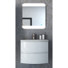 Тумба с раковиной Cezares Vague 44220 69 bianco lucido