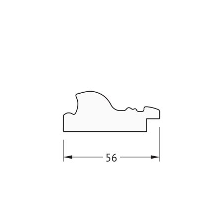 Зеркало Evoform Octagon BY 3965 55x55 виньетка состаренное золото