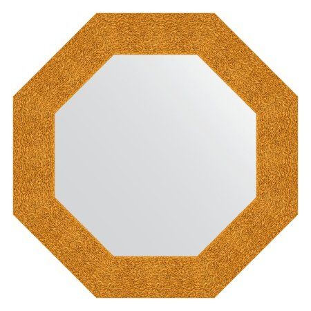 Зеркало Evoform Octagon BY 7350 61x61 чеканка золотая