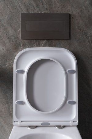 Чаша приставного унитаза Allen Brau Infinity 4.21003.20 белый глянец