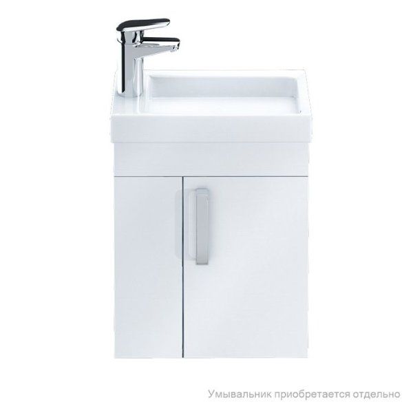 Тумба для ванной комнаты, подвесная, белая, 40 см, Torr, IDDIS, TOR40W1i95. Подходит умывальник 0014000U28