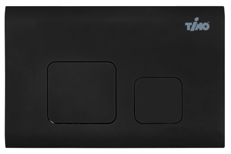 Кнопка смыва TIMO SOLI 250x165 matt black (FP-002MB)
