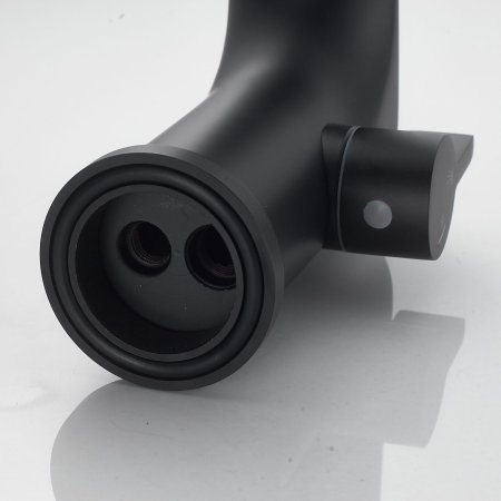 Смеситель для ванны однорычажный  Shevanik S4112H, Черный