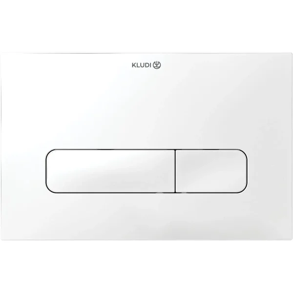 Инсталляция для унитаза Kludi Unifix 79101 + 30PP0153 с кнопкой смыва, белый матовый