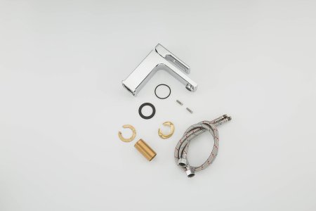 Смеситель для раковины однорычажный  Gappo G1018-1, хром