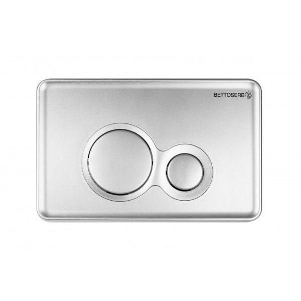 Инсталляция BETTOSERB Sava Free Standing+клавиша смыва TWIN хром матовый (SFS40006462)