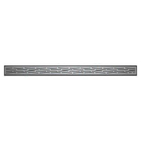 Решетка Tece TECEdrainline Organic 600761 70 нержавеющая сталь матовая