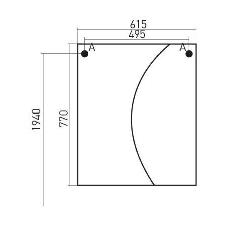 Зеркало-шкаф MIXLINE МАГНОЛИЯ-61 (525927)